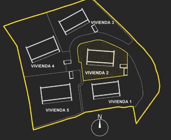 Situación de la Vivienda 2 en la urbanización
