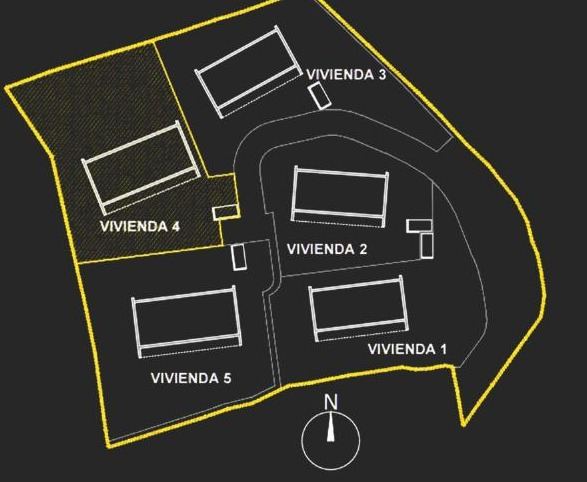 Situación de la Vivienda 4 en la urbanización