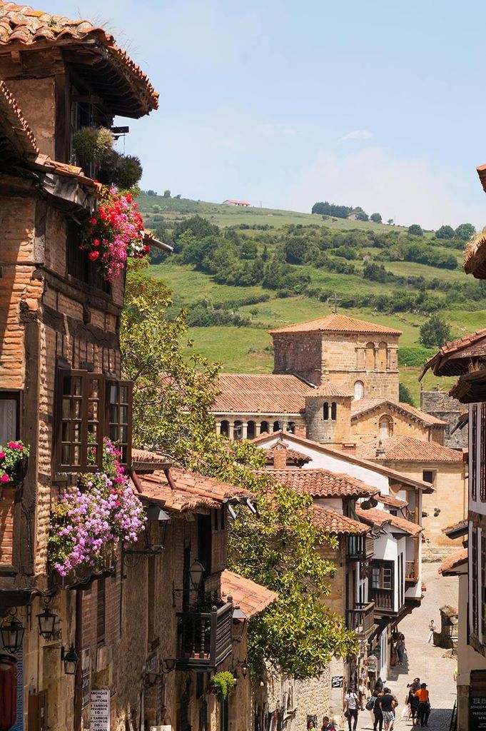 Calles medievales de Santillana del Mar